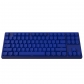 Classic Blue 104+41 Cherry Profile ABS Doubleshot Keycaps Set Side Legends for Cherry MX Mechanical Gaming Keyboard